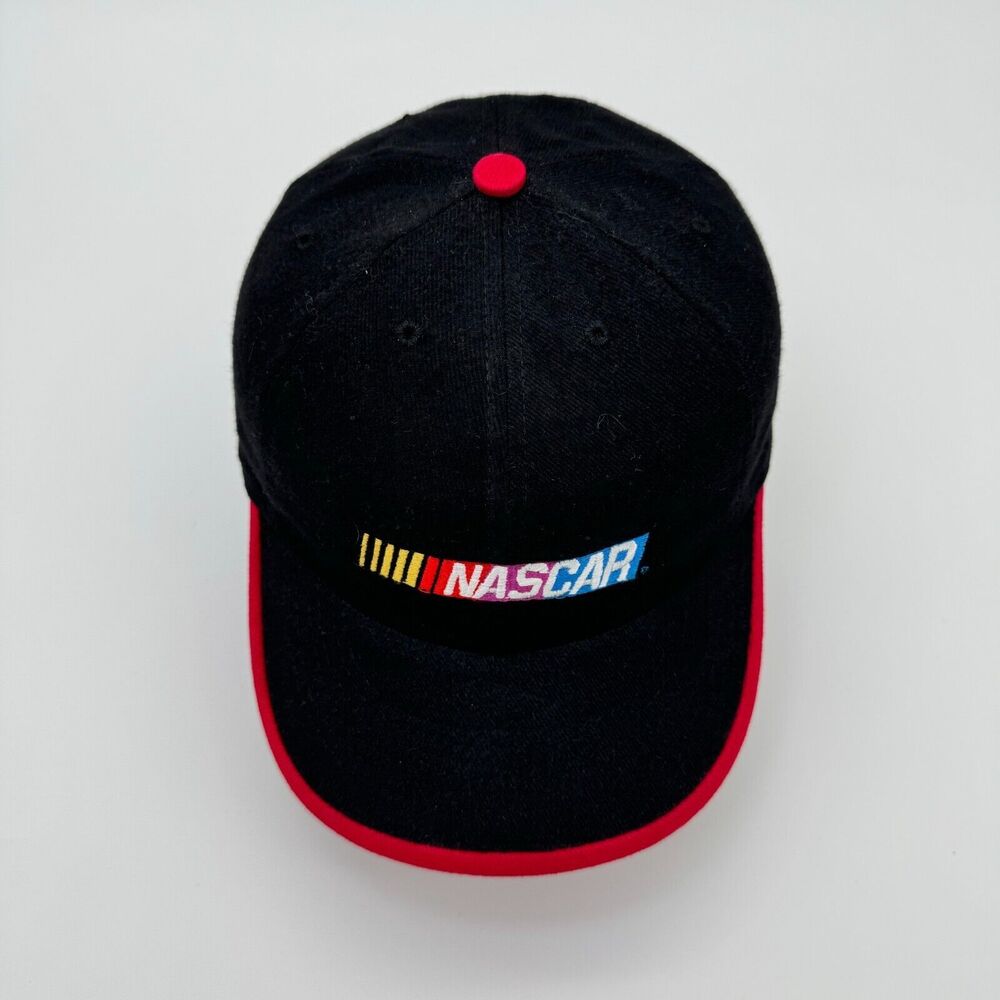 Vintage Nascar Sunoco Toledo Turnaround 2004 Hat Strap Back Adjustable Black Red - Picture 3 of 7